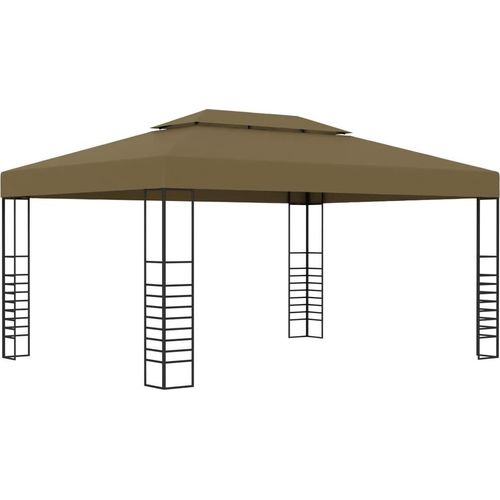 Pavillon 3x4 m Taupe 180 g/m²