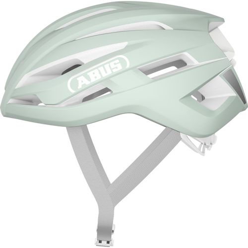 ABUS Rennradhelm StormChaser ACE - leichter Fahrradhelm für Radrennen, Gravelbike-Touren und Cyclocross - für Damen und Herren - Größe S, Pure Mint