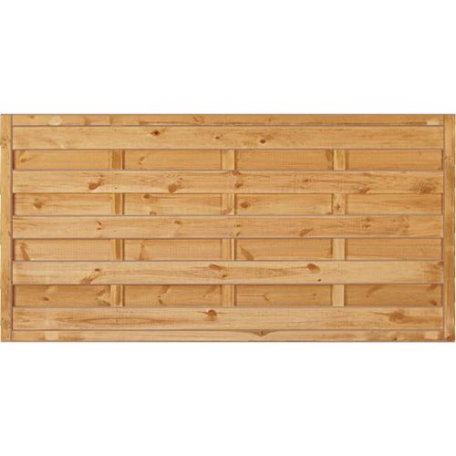 T&J Maxi Massivzaun 180 x 90 cm