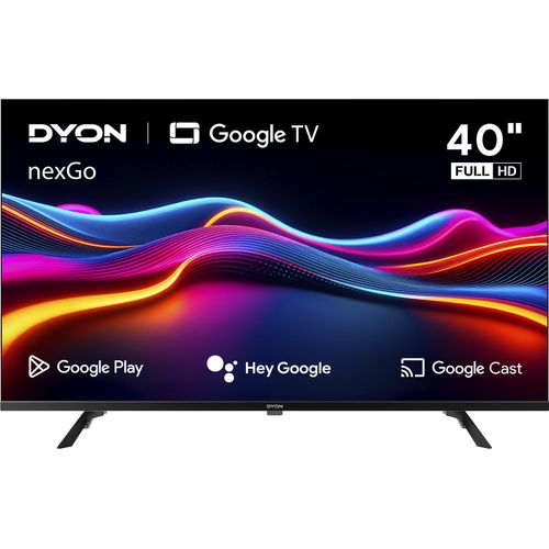 DYON nexGo 40F, Full-HD Smart LED TV, Smart Portal, Bluetooth, Sprachsteuerung