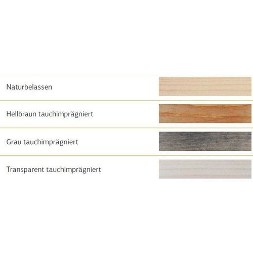 Palmako Fußboden Lotta 7,3 m² / Ralf 7,3 m² naturbelassen