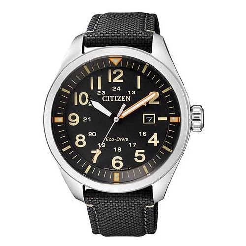 Solaruhr CITIZEN, schwarz, Armbanduhren, Herren, Armbanduhr, Herrenuhr, Datum