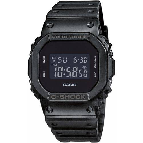 Chronograph CASIO G-SHOCK, schwarz (schwarz, schwarz), Armbanduhren, Herren, Quarzuhr,Armbanduhr,Herrenuhr,digital, bis 20bar wasserd. Resinarmband