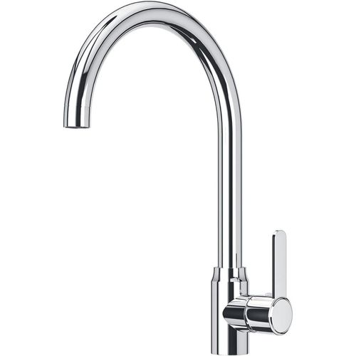 Küchenarmatur Edelstahl 360° Drehung Wasserhahn mit Doppelrohr