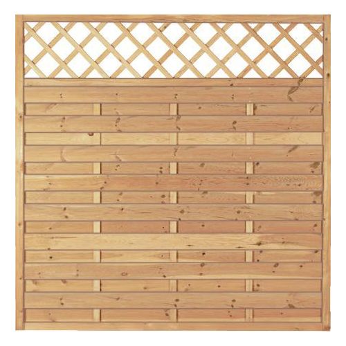 T&J Maxi Massivzaun Ranki 180 x 180 cm