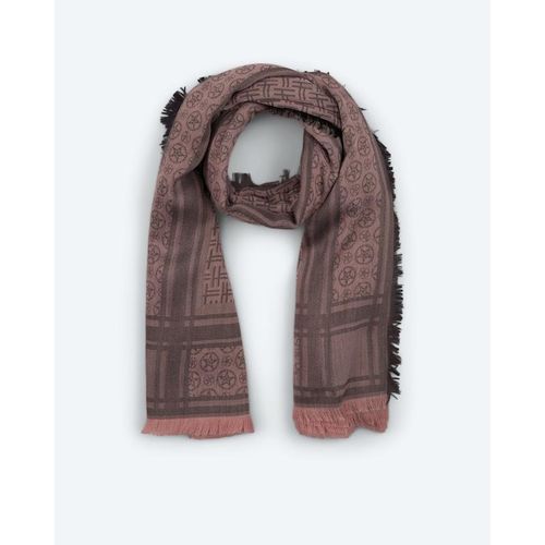 Jacquard-Tuch mit Logodesign
