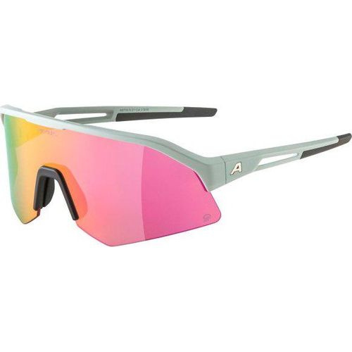 Alpina Sonic HR Q Sportbrille smoke-grey matt/mirror pink one size