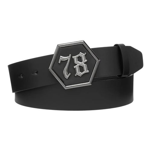 Philipp Plein Gürtel - Gürtel Gothic Plein - Gr. 95 - in Schwarz - für Damen Image