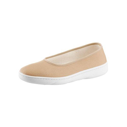 Slipper CASUAL LOOKS, Damen, Gr. 37, beige, Textil, sportlich, Schuhe
