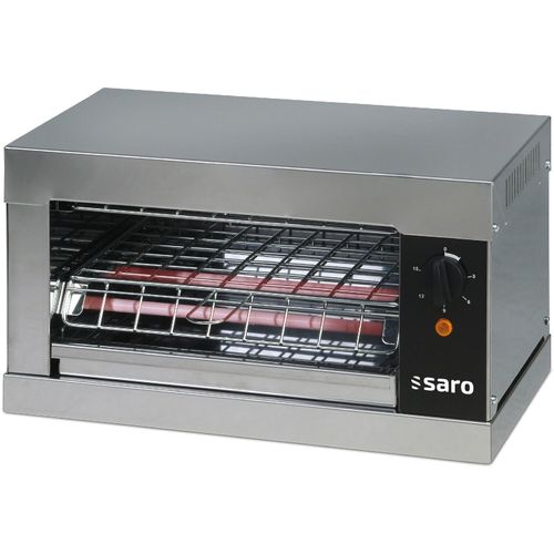 Saro BUSSO T1, Edelstahl, Freistehend, Drehregler, 0 - 180 °C, Glas, Edelstahl, Quarz