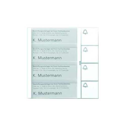 TM 612-4 W Tasten-Modul 4 Ruftasten