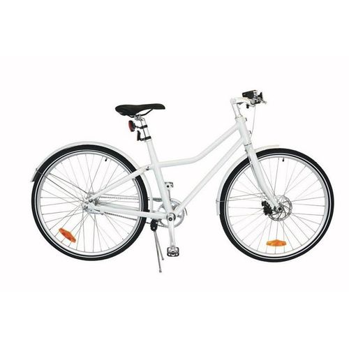 Fahrrad - Cityrad - City Bike Deluxe 26 Zoll 45 cm Unisex 2G Scheibenbremse Weiß