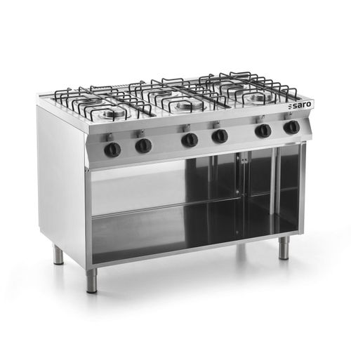 SARO Fast-Serie Gasherd Modell F7/FUG6BA