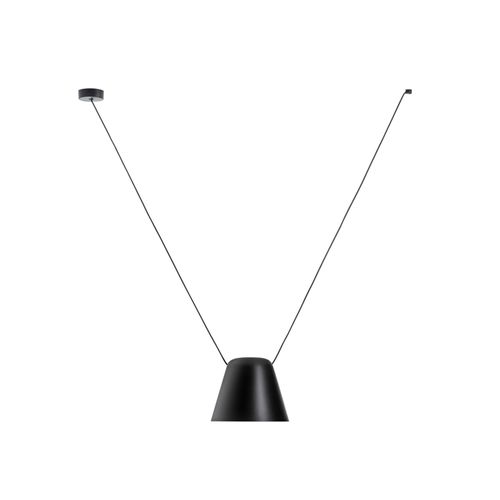 LEDS-C4 Attic Pendant, 1 Glühbirne(n), E27, IP20, Schwarz