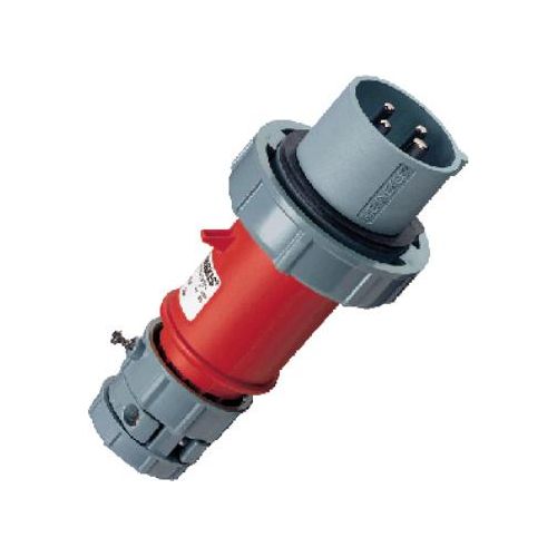 CEE Stecker PowerTOP 3809 4p 16A 400V rot