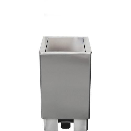 SARO Edelstahlmülleimer 90 Liter, Modell Jupiter Hygiene, Desinfektion, Reinigen