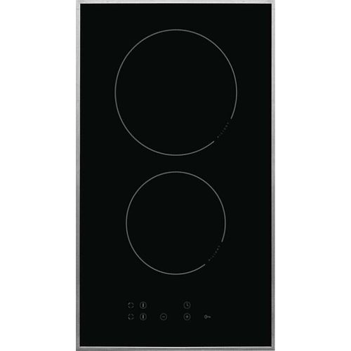 Amica - KMC 13381 E - Autakes Glaskeramikkochfeld - 30 cm - Edelstahlrahmen