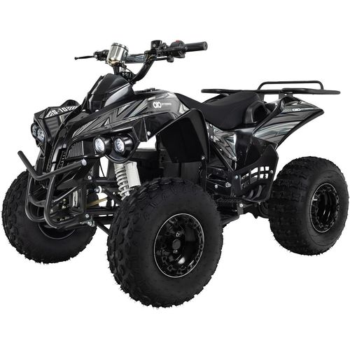 Actionbikes Motors Elektro Kinderquad S-10 - 1000 Watt - Pocketquad (Schwarz/Grau)