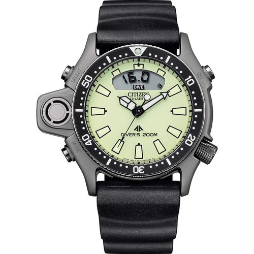 Chronograph Citizen Schwarz Kollektion Promaster - mann