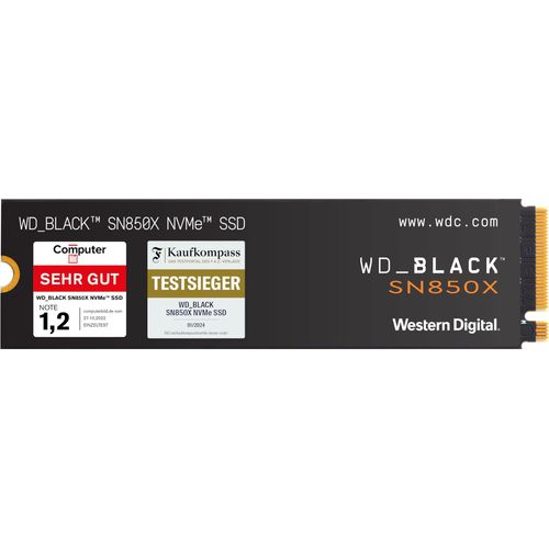 Western Digital Black SN850X M.2 4 TB PCI Express 4.0 NVMe