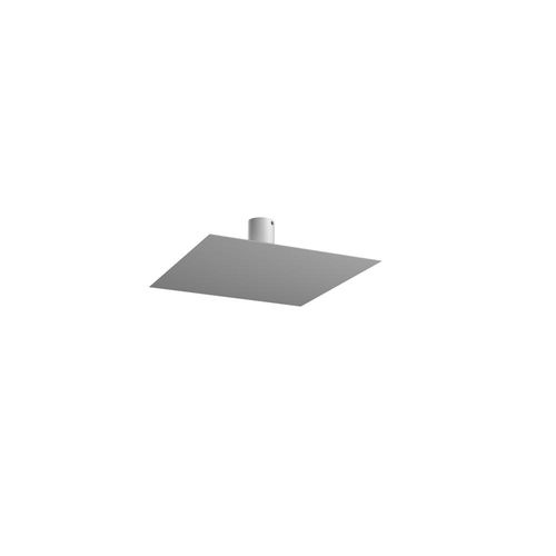 Moderne Deckenleuchte Floppy Metall Grau 4 Lichter Gx53