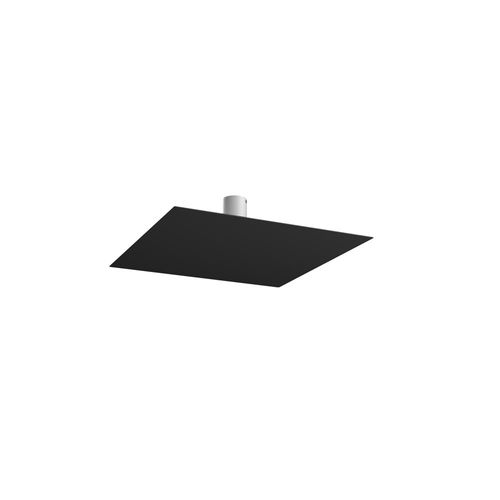 Moderne Deckenleuchte Floppy Metal Schwarz 8 Lichter Gx53