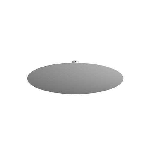 Moderne Deckenleuchte Scheibe Metall Grau 12 Lichter Gx53