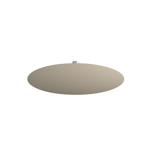 Moderne Deckenleuchte Scheibe Metall Sand 12 Lichter Gx53