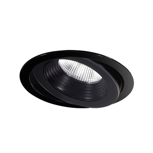 LED Downlight Einbaustrahler 18W Dako Verstellbar IP65 LEDS-C4 15-E105-05-CL Schwarz