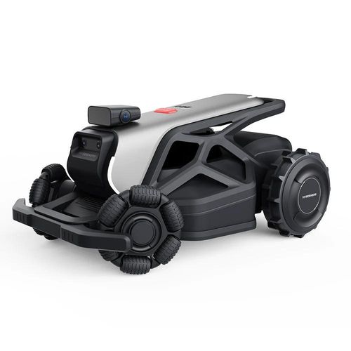 Airseekers Tron Roboter-Rasenmäher - Kabellos, 2400, 150 Min Laufzeit, 65% Steigung, 360°-Vision mit GPS-Diebstahlsicherung