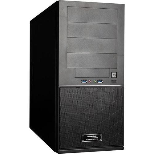bluechip BUSINESSline Workstation WS1400 AMD Ryzen™ 7 7700X Prozessor / bis zu 5.40 GHz, Windows 11 Pro, AMD X870, 16 GB DDR5, 500 GB NVMe SSD, 2,5 Gbit/s Ethernet, NVIDIA® Quadro® T1000