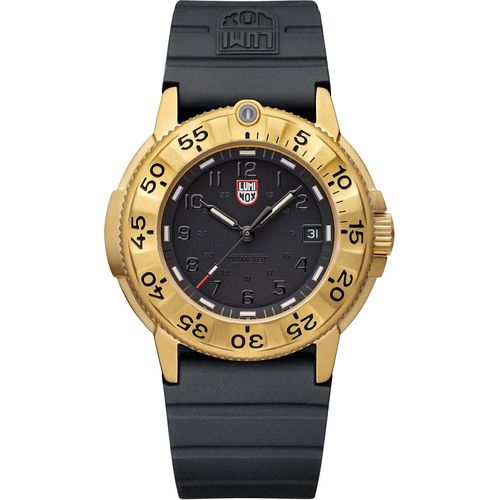 Luminox XS.3221.NSF Herrenuhr Navy Seal Foundation Schwarz/Goldfarben