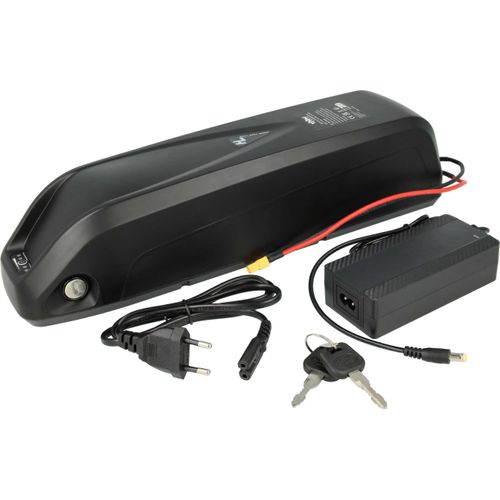 vhbw Akku kompatibel mit Prophete Graveler eSUV 20 E-Bike mit 100 W, 350 W, 500W, 700 W Motoren (10,4 Ah, 36 V, Li-Ion) + Ladegerät - Schwarz