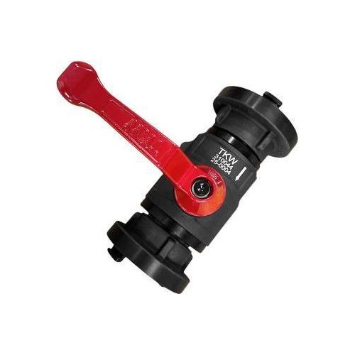 TKW-Armaturen Schlauchabsperrung Schalthebel schwarz Storz C - C