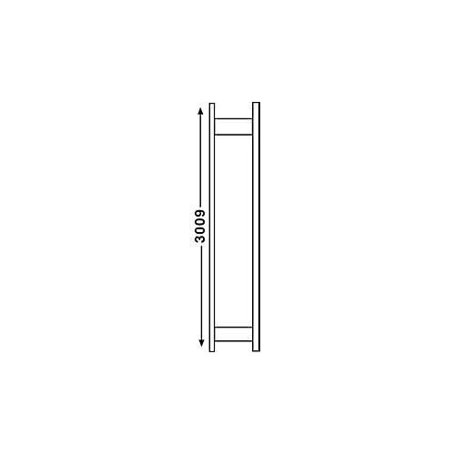 Regalsystem R 3000, Rahmen, H 2967 x T 500 mm