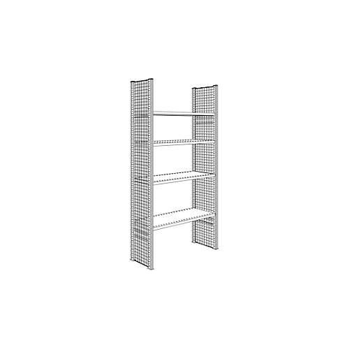 Gitter-Seitenwand, H 2490 x T 800 mm