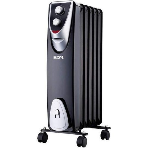 Heizkörper EDM 07126 Black Edition Schwarz/Grau 1000 W
