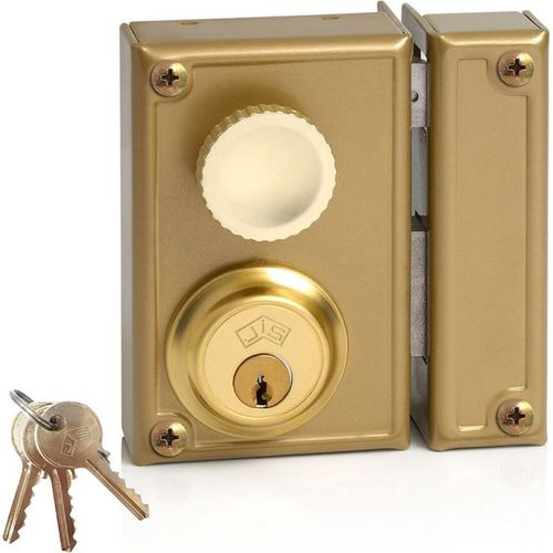Schloss Jis 34-7d obenauf legen Stahl Rechts 70 mm