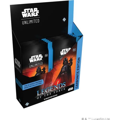 Star Wars Unlimited – Carbonite-Boosterpack (Legends of the Force, limitierte Auflage)