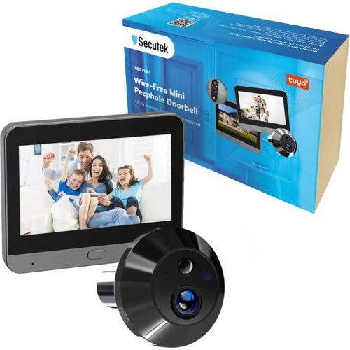 WiFi-Digitales Türguckloch Secutek SRT-PD10