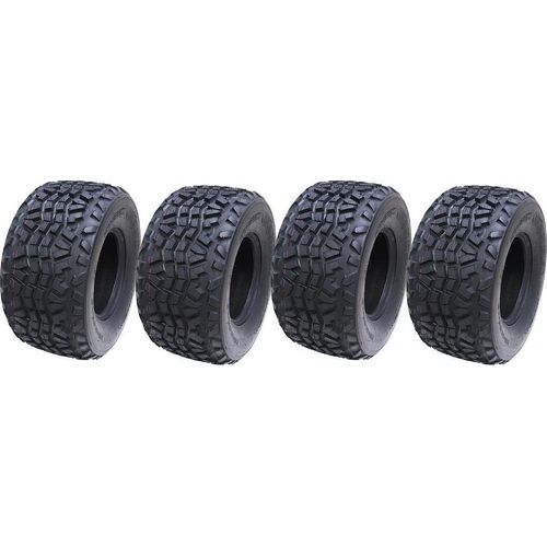 23x11.00-10 Quad ATV Reifen Kawasaki Mule Wanda P3077 4ply Utility Reifen - Satz von 4