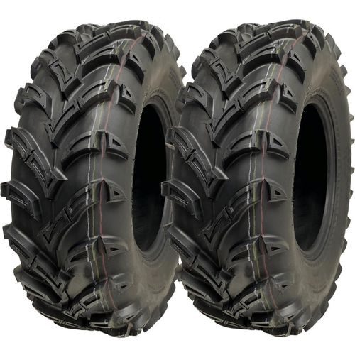 25x8.00-12 ATV Quad Reifen 6ply 14psi Wanda P377 Road Legal Reifen 65J (Satz von 2)