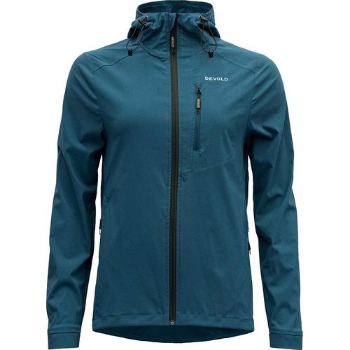 Devold Of Norway Herøy Merino Jacke Blau S Frau Blau S