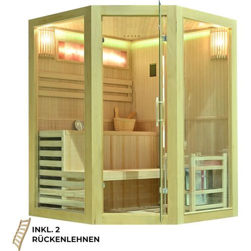 Sauna Calgary traditionelle Heimsauna Salzstein Saunakabine Saunaofen Harvia Zubehör