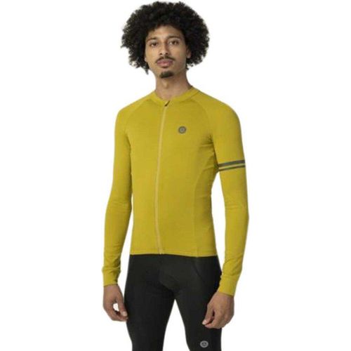 Agu Solid Performance Langarm-trikot Gelb M Mann Gelb M