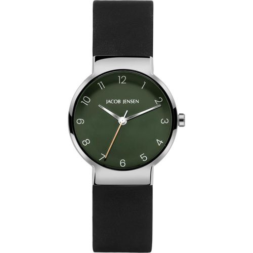 Jacob Jensen 32194 Damen Uhr, Titan, Grün