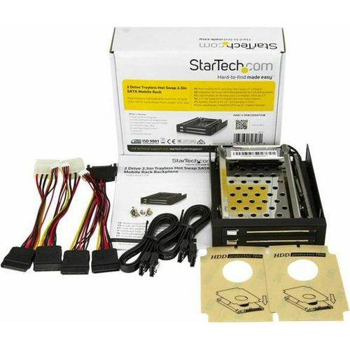 Gehäuse für die Festplatte Startech HSB220SAT25B 2,5