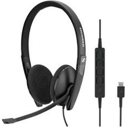 Kopfhörer mit Mikrofon Sennheiser 1000919 Schwarz