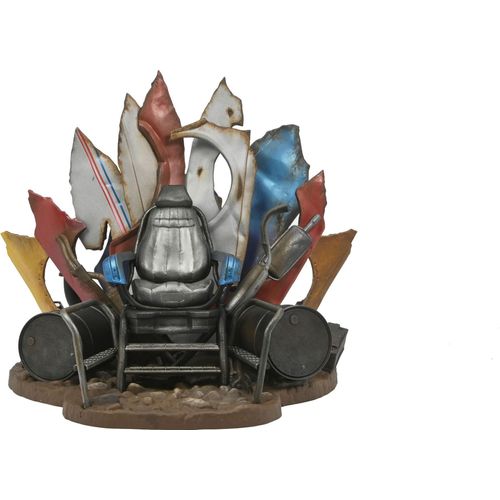 NECA Teenage Mutant Ninja Turtles 2 Secret of the Ooze TMNT Diorama Shredder's Throne 27cm