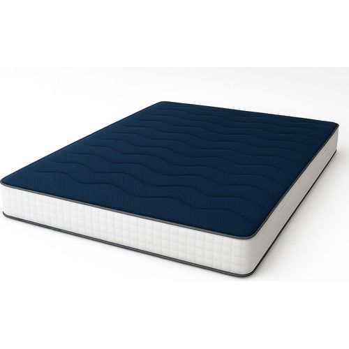Matratze 120 x 190 cm (eineinhalb Plätze) aus Waterfoam Allergikerfreundlich | Höhe 20 cm | Medizinprodukt Klasse 1 | Mittelhart, Antibakteriell und Atmungsaktiv | Hergestellt in Italien